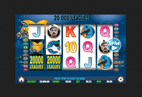 Cryptologic 20000 Leagues Online Slot